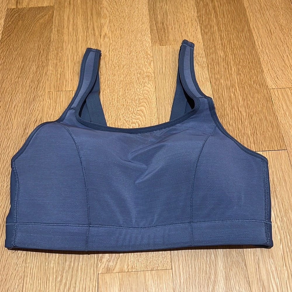 Popflex superbra in vintage indigo size small new without tags
